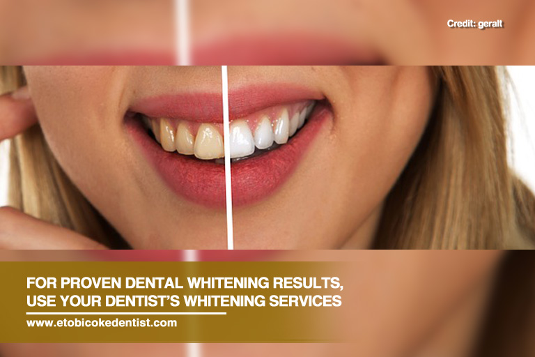 proven whitening results