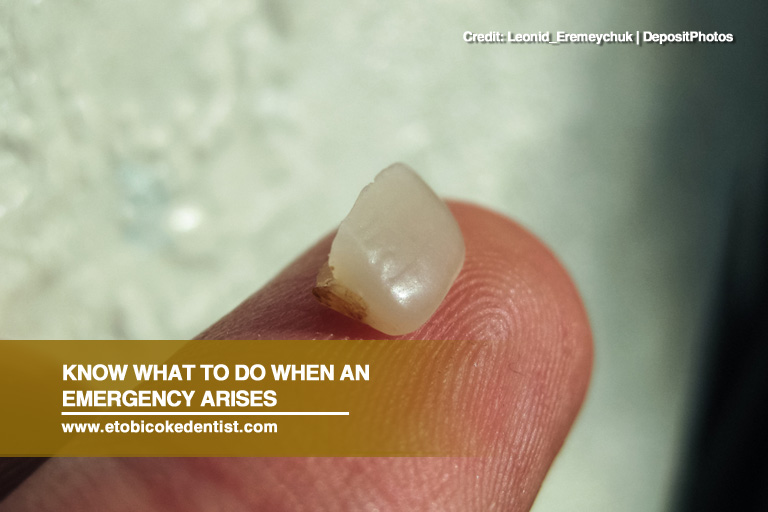 Know what to do when an emergency arises