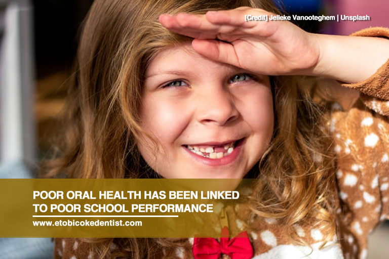 Poor oral health has been linked to poor school performance